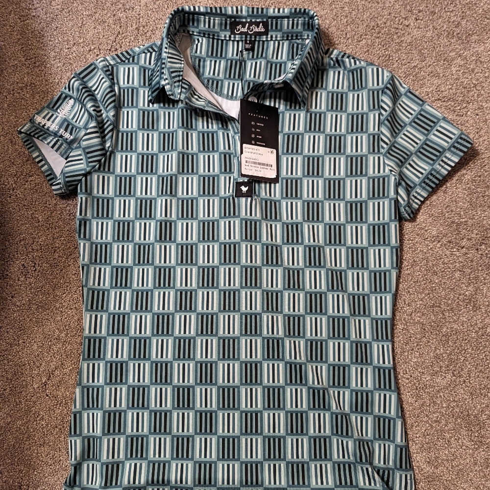 Bad birdie women's golf polo size small